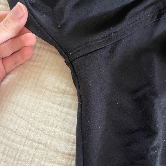 Abercrombie & Fitch Black Long Sleeve Bodysuit size large - Picture 8 of 11